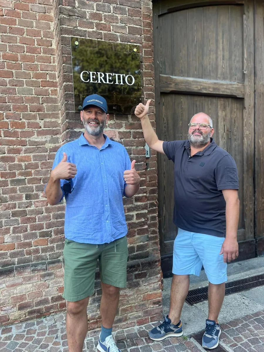 Bezoek aan wijnhuis Ceretto